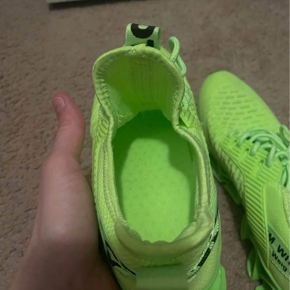 Neon Green Athletic Shoes - Picture 7 of 7